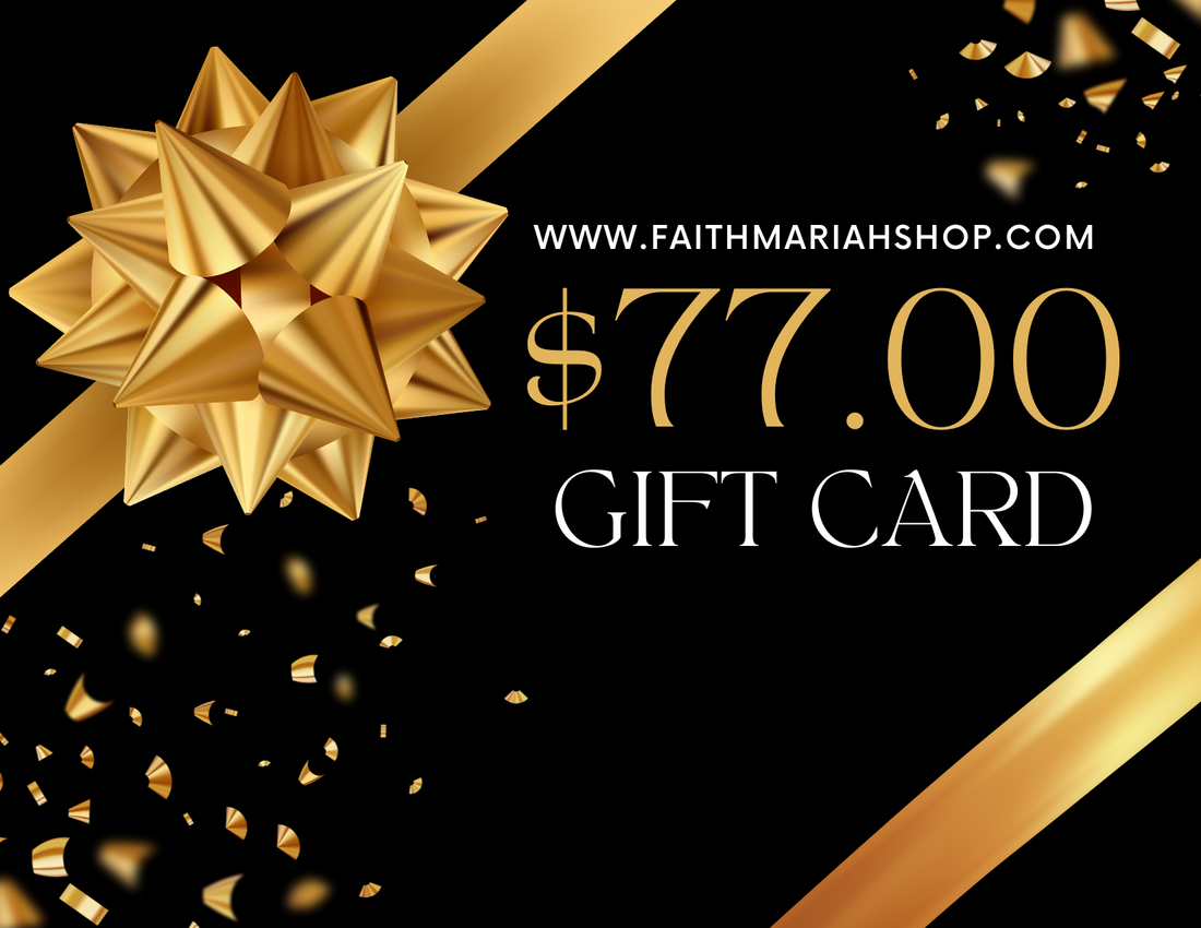 Faith Mariah Shopify Gift Card